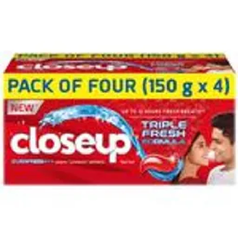 Close Up Everfresh+ Anti-Germ Toothpaste (Pack of 4), 150 g-2.webp